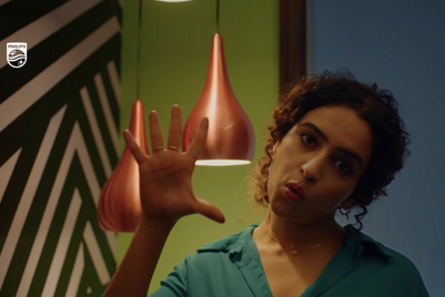 Philips makes Sanya Malhotra sway to the beat of lights