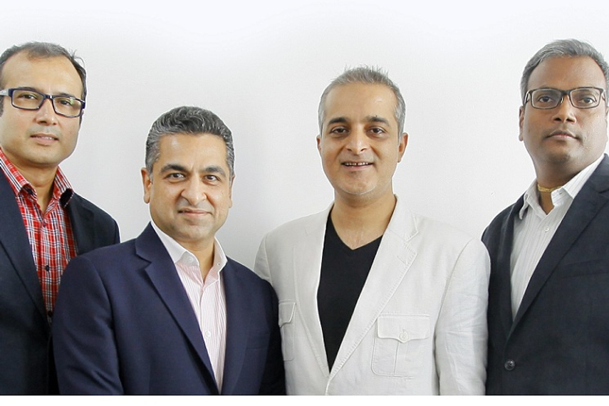 From left: Sumanta Ganguly, Ameer Ismail, Vikas Mehta, Sriharsh Grandhe