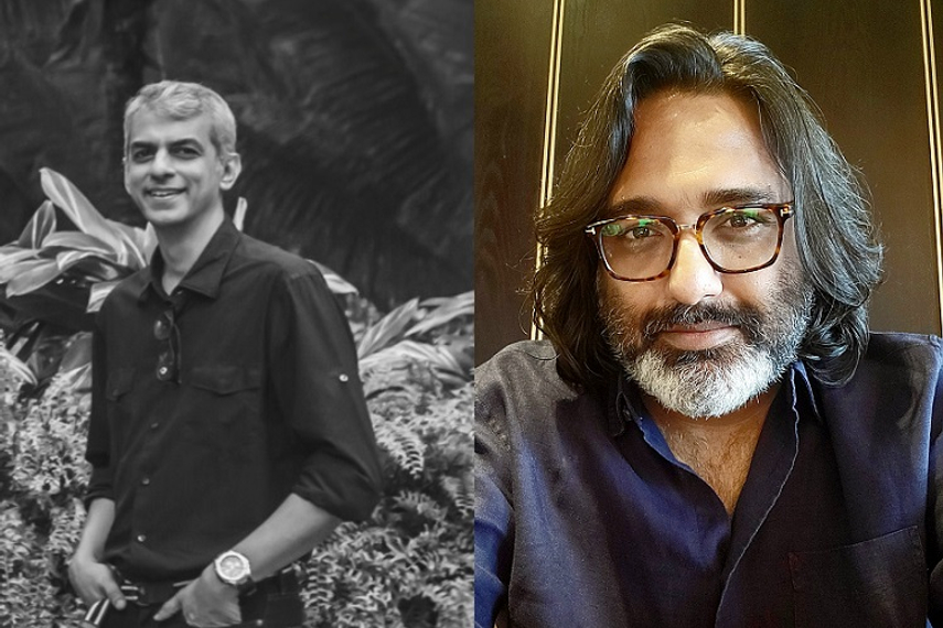 Prakash Nair (left) and Shouvik Roy