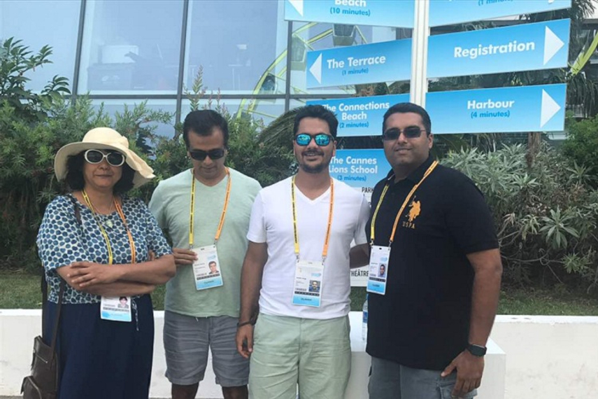 (L-R) Kiran Bhat, Sameer Desai, Anish Joag and Janak Sarda
