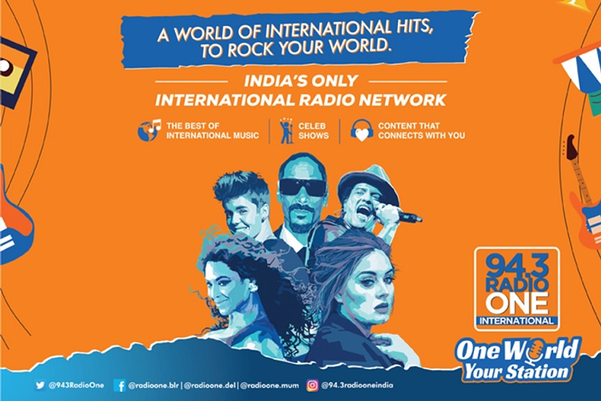 Radio One runs India's largest International format Radio Network in Delhi, Mumbai and Bangalore.