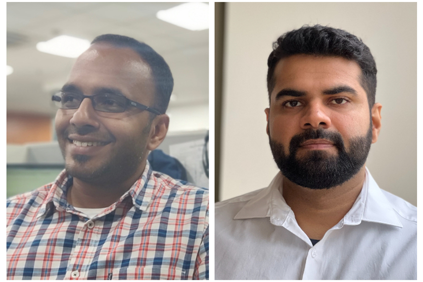 Rajesh Viswanath (left) and Vivek Tyagi