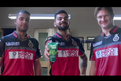 Himalaya Herbals gets RCB players to show that men hate pimples too