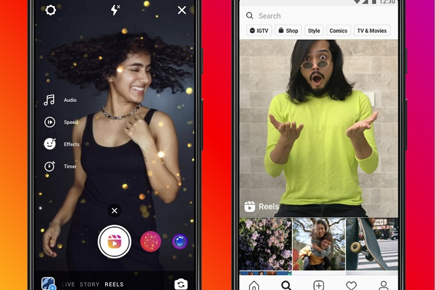 People can express themselves by recording and editing 15-second multi-clip videos with audio effects.