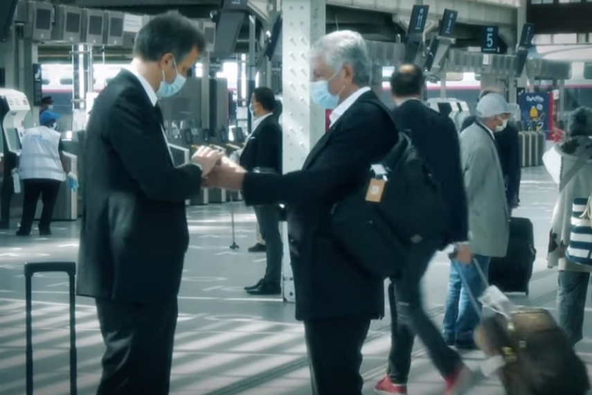 The journey of Publicis chairman and CEO Arthur Sadoun and his predecessor Maurice Lévy to an empty Cannes features in a short mock film to promote the Groupe's Cannes-Do awards.