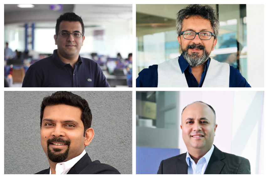 Clockwise from top left: Ajay Mehta, Anil Nair, Ajay Mehta and Anil Nair