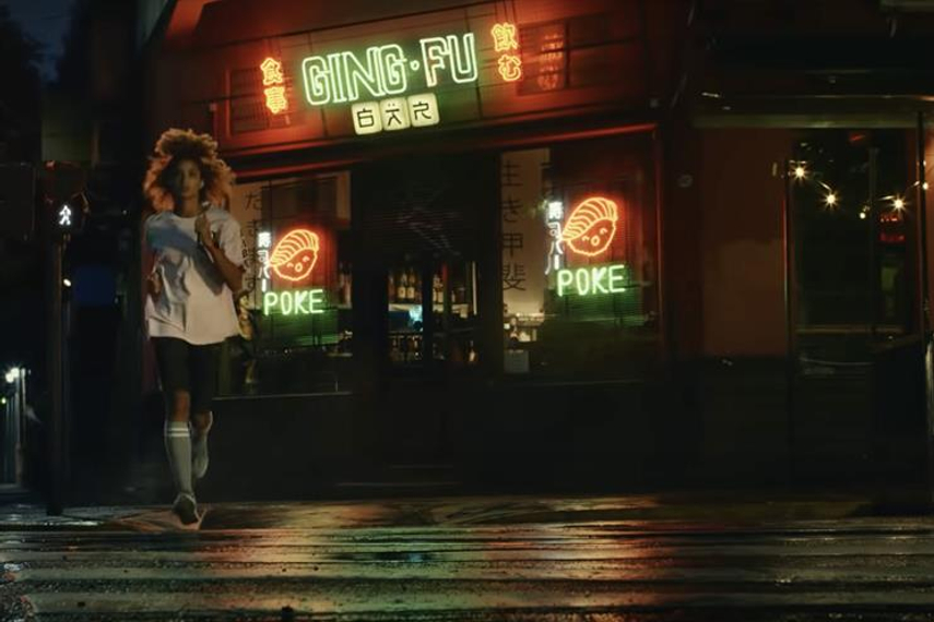 Samsung: the ad received criticism from women's safety groups