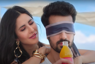 Katrina Kaif challenges Dhairya Karwa to take a Slice taste test