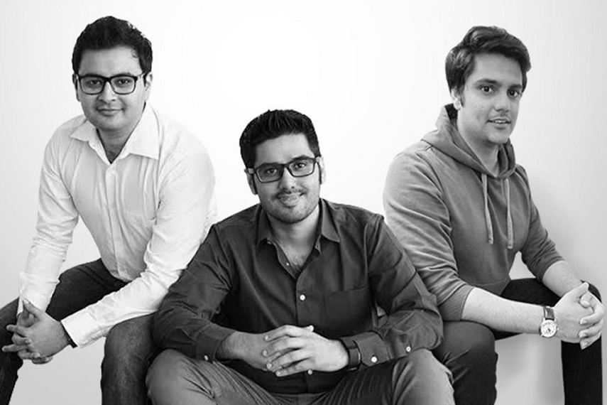 From left: Rohan Bhansali, Ahmed Aftab Naqvi and Siddhanth Valecha
