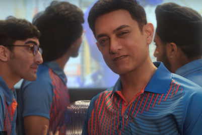 Aamir Khan and Star Sports Network cheer for the men in blue