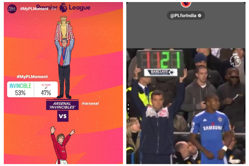 Instagram Stories (left) and Twitter Fleets (right)