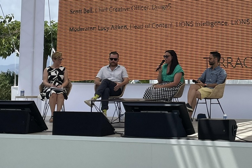 From left: Aitken, Bell, Ferguson and Rez