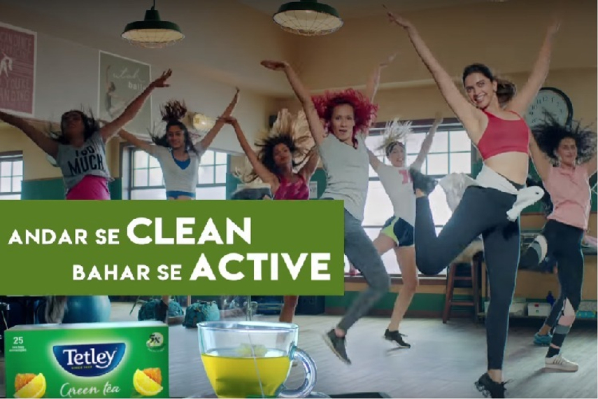 Watch this latest TVC by Tetley featuring Deepika Padukone, perfectly describing eating habits and a way to cleanse.