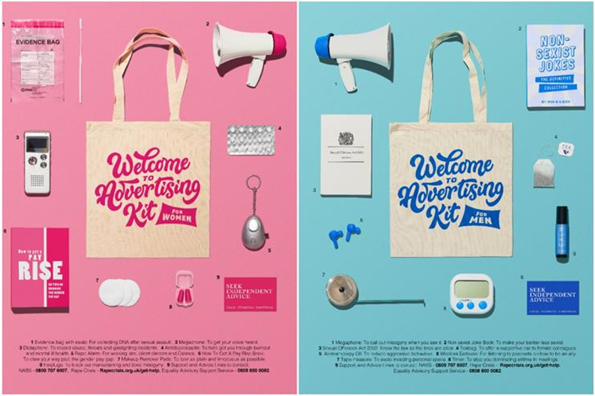 The Change Collective: ads directed at women and men