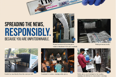 'Zero incidents of Covid-19 through transmission from print surfaces'