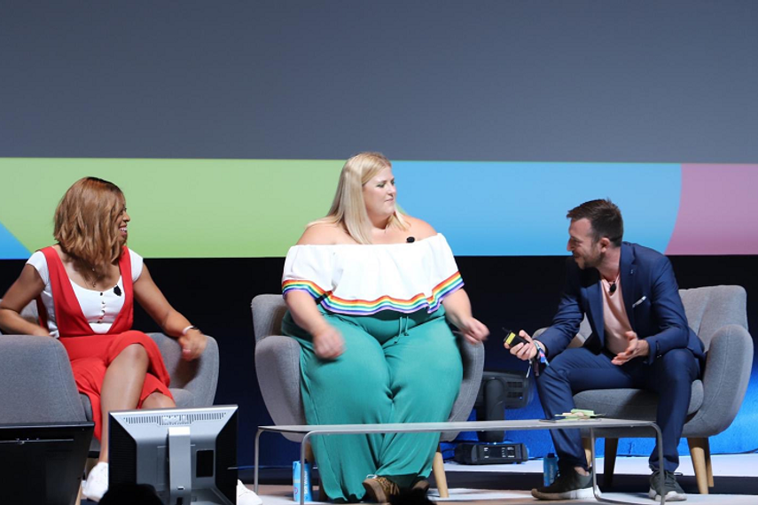 (L-R)Andrea Okeke, Anna O'Brien and Stefan Heinrich