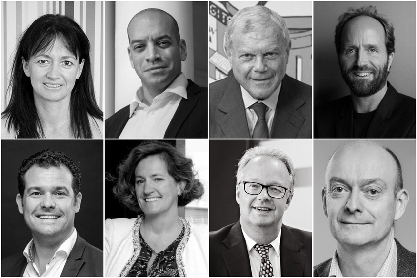 Clockwise from top left: Biggam, Douglas, Sorrell, Jones, McCabe, Richards, King, Smoorenburg