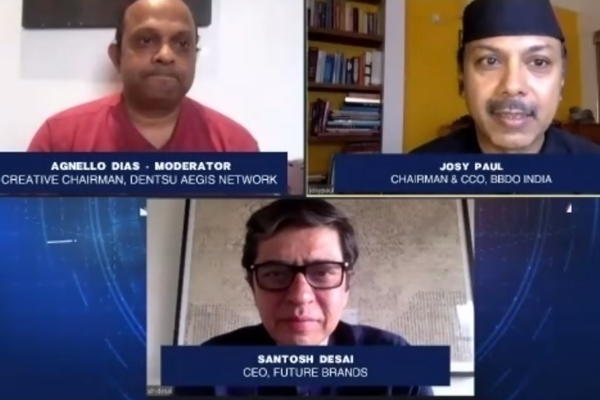 Agnello Dias, Josy Paul and Santosh Desai