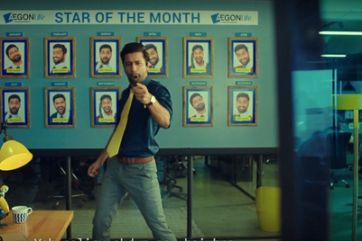 Vicky Kaushal raps away the tension in Aegon Life commercial