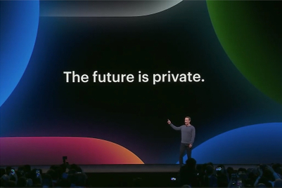 Facebook emphasises 'private' connections