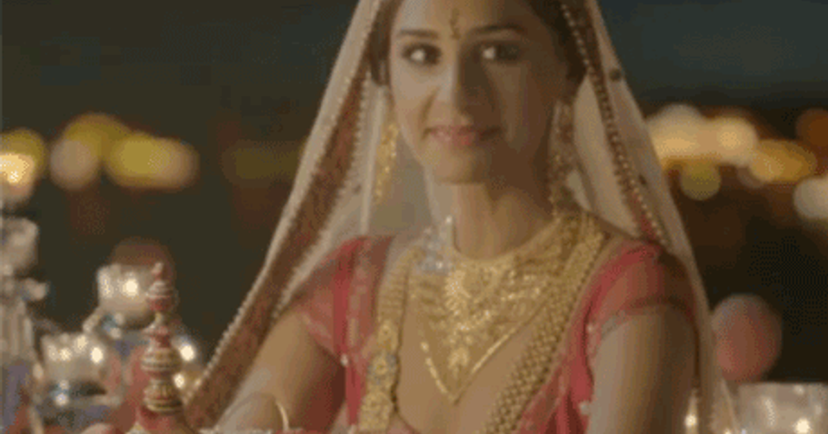 PC Chandra Jewellers lights up a regal wedding Advertising