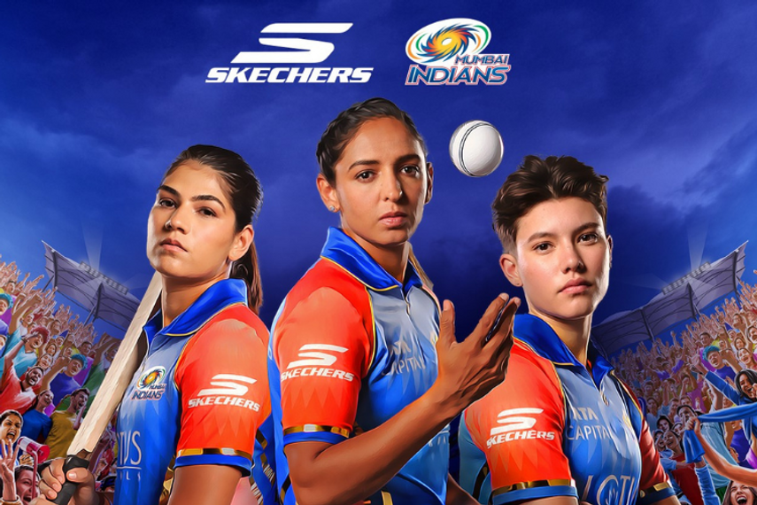 Skechers teams up with Mumbai Indians Advertising Campaign India
