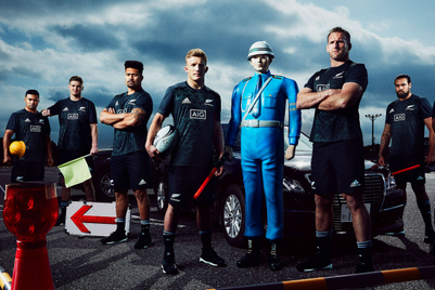 オールブラックス、日本の交通ルールを体当たりで紹介