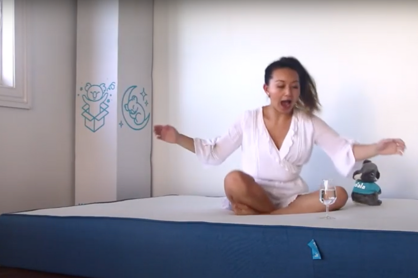 コアラマットレスの広告