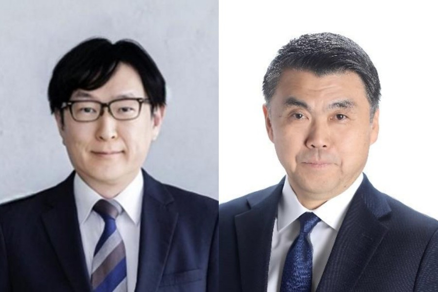 西山泰央氏(左)と名倉健司氏