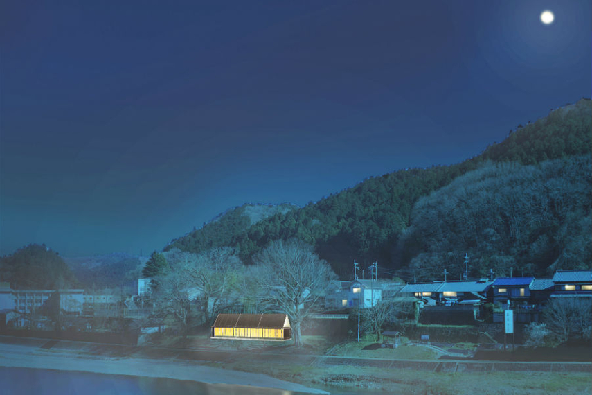 Airbnbによる「吉野杉の家」(画像:Airbnb)