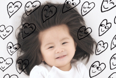 パンテーン、「爆毛赤ちゃん」を起用し個性を愛することを訴求