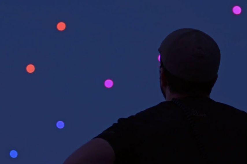 米国パームスプリングスで実施されたインテルの「Drone 100」