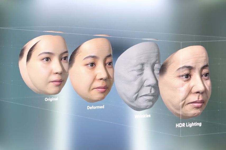 夫婦や親子が向き合い、お互いの未来や過去の姿をリアルタイムで見つめる −− 横浜の資生堂グローバルイノベーションセンターで、画期的なインスタレーションが公開されている。