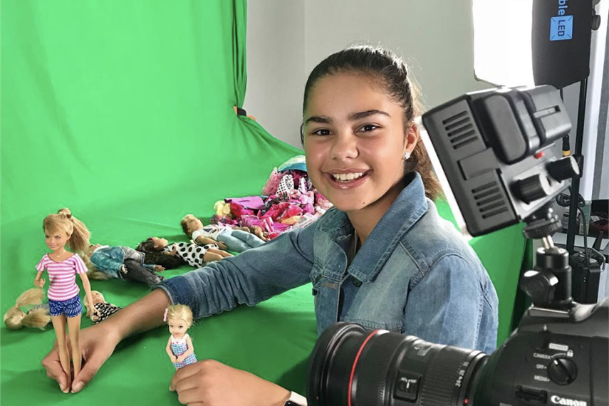 ユーチューブチャンネル「Grace’s World」の11歳のスター、グレース・マルグルー