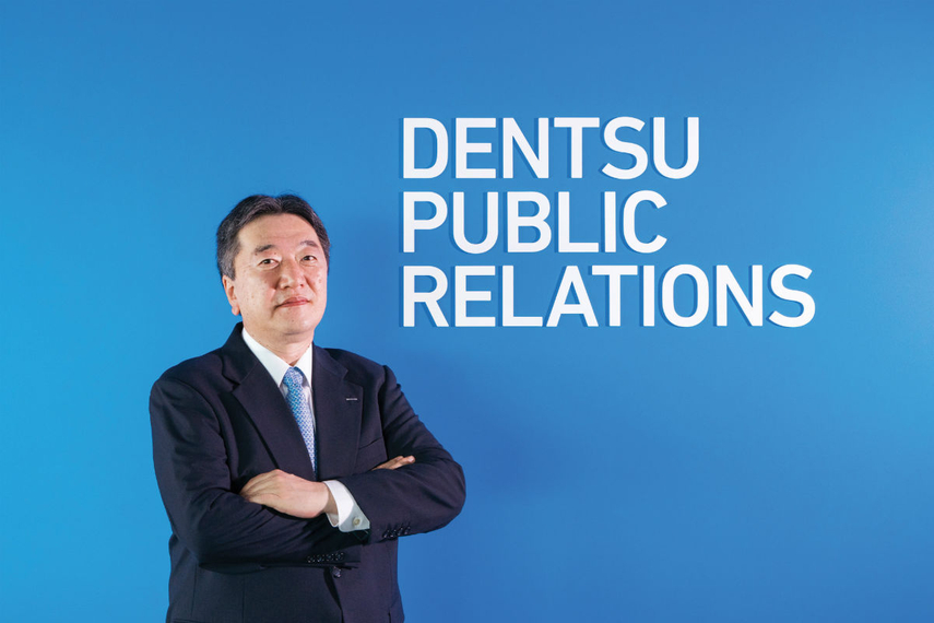 畔柳一典氏(写真提供:電通PR)