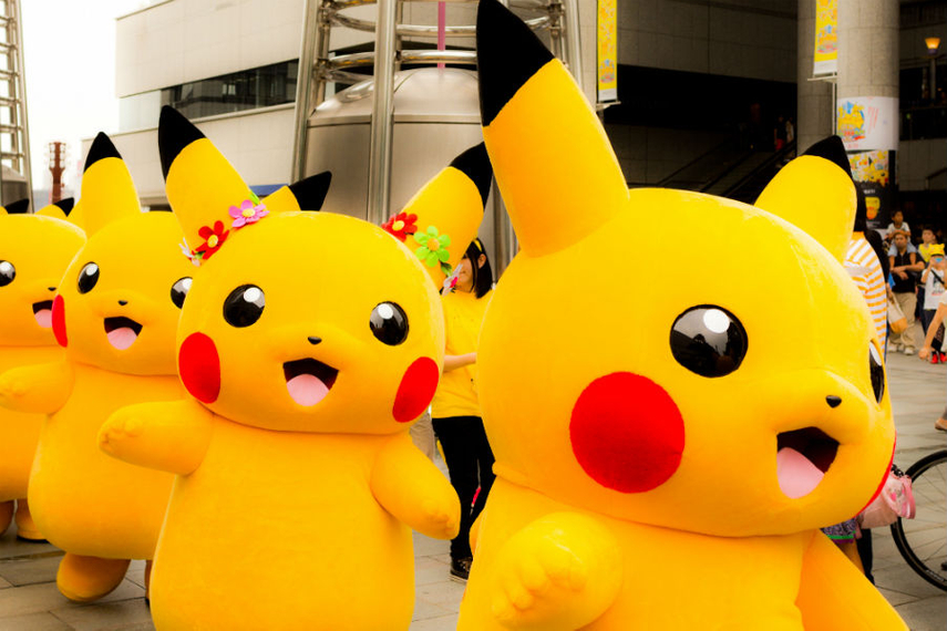 ポケモンの人気は、必ずしもブランドを手助けするものではない(写真:高田義一)