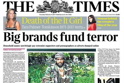 テロ資金と化す、オンライン広告費