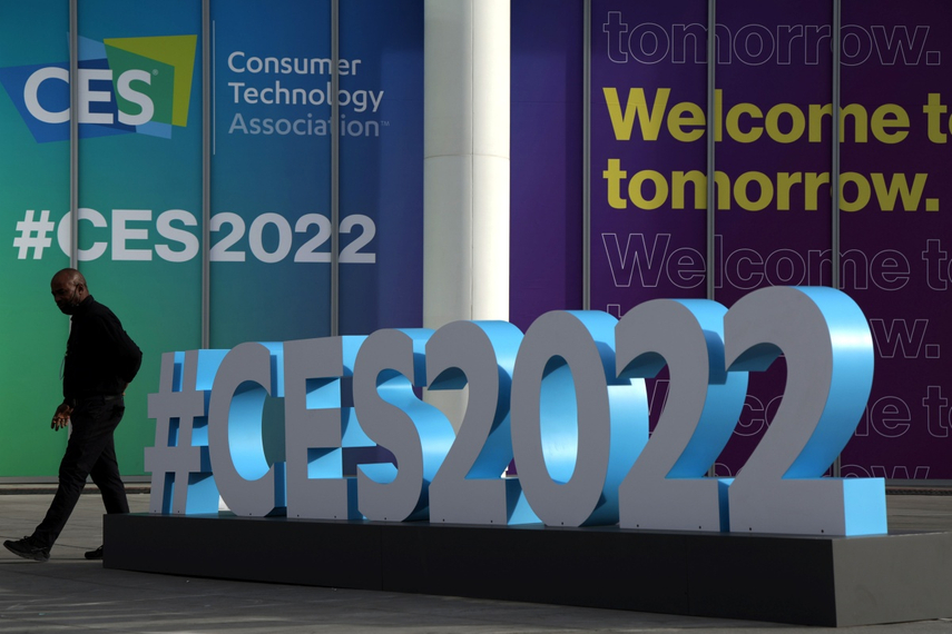 米ラスベガスで開催中のコンシューマー・エレクトロニクス・ショー(CES)会場
