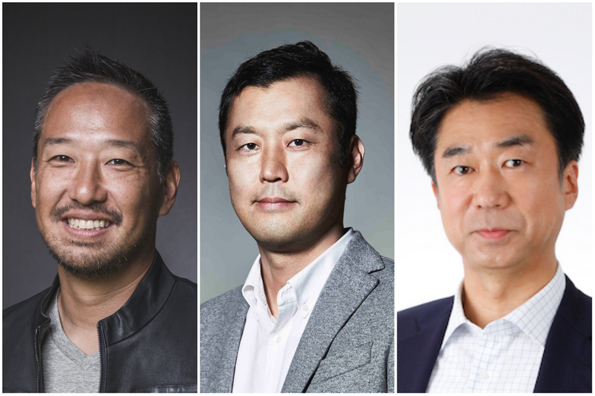 写真左より:R/GA・嶋田敬一郎、マッキャンヘルス・横川淳二、トータリーオーサム・工藤幹夫の各氏