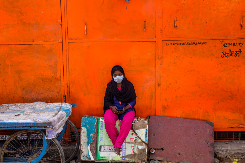 インド・ニューデリーでのスナップ(写真:Getty Images)