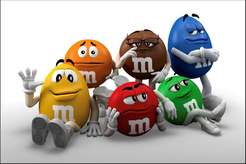 M&M’S キャラクターデザインを刷新:セクシーだけじゃない