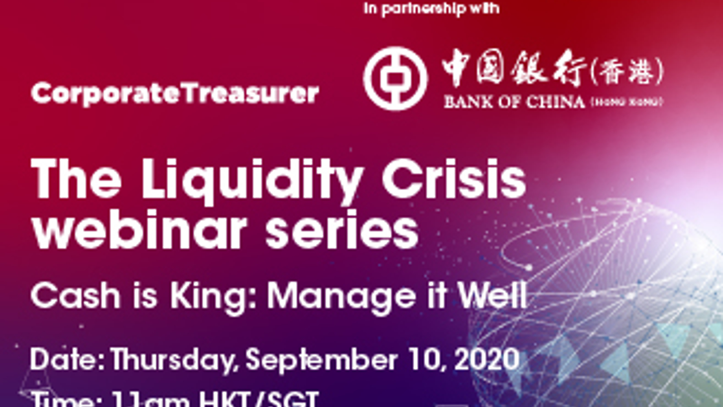 Webinar: Cash is King, Manage it Well Webinar: Cash is King, Manage it Well