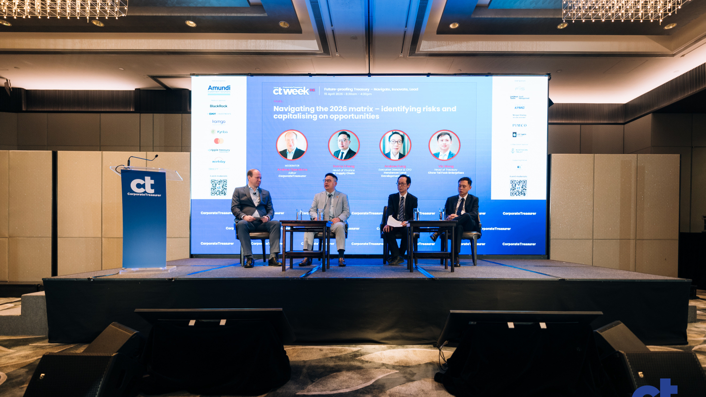 CTWeek HK: Volatility, AI and the treasury function rebuilt for uncertainty CTWeek HK: Volatility, AI and the treasury function rebuilt for uncertainty