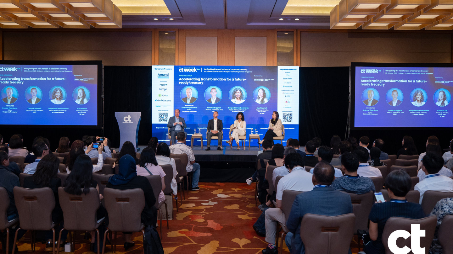 CTWeek Singapore 2026: Transforming the treasury function CTWeek Singapore 2026: Transforming the treasury function