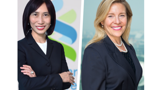 Chow Wan Thonh (L) and Heidi Toribio Chow Wan Thonh (L) and Heidi Toribio