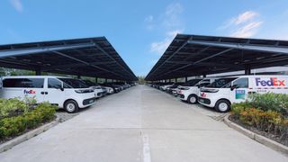 FedEx launches solar installation at Shanghai airport FedEx launches solar installation at Shanghai airport