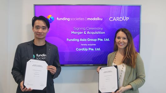 Funding Societies close to completing CardUp acquisition Funding Societies close to completing CardUp acquisition