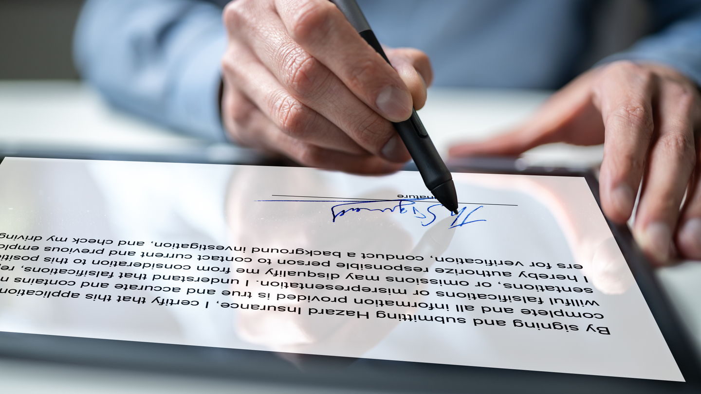 Treasurers, signatures, and why on the internet "no one knows you’re a dog" Treasurers, signatures, and why on the internet "no one knows you’re a dog"