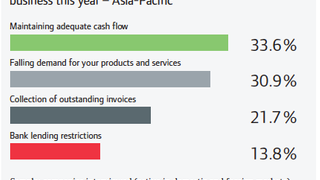 Cash flow in Asia a major concern for 2014 Cash flow in Asia a major concern for 2014