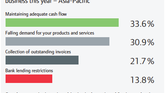 Cash flow in Asia a major concern for 2014 Cash flow in Asia a major concern for 2014